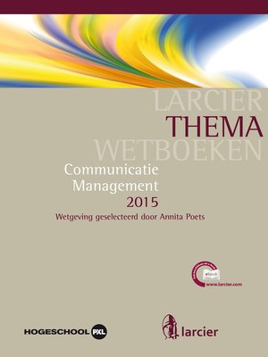 cover image of Communicatiemanagement